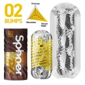 Мастурбатор Tenga Spinner DX 02 Bumps - Tenga - в Новом Уренгое купить с доставкой