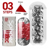 Мастурбатор Tenga Spinner DX 03 Steps - Tenga - в Новом Уренгое купить с доставкой