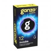 Супертонкие презервативы Ganzo Invisible - 12 шт. - Ganzo - купить с доставкой в Новом Уренгое