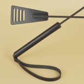 Черный кожаный стек «Сириус» - 60 см. - Sitabella - купить с доставкой в Новом Уренгое