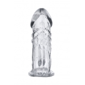 Прозрачная насадка на пенис Uco - 13 см. - A-toys - в Новом Уренгое купить с доставкой