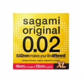 Презерватив увеличенного размера Sagami Original 0.02 XL-size - 1 шт. - Sagami - купить с доставкой в Новом Уренгое Презерватив увеличенного размера Sagami Original 0.02 XL-size - 1 шт. - Sagami - купить с доставкой в Новом Уренгое