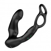 Черный двухмоторный массажер простаты Nexus Simul8 Wave Edition - Nexus Range - в Новом Уренгое купить с доставкой