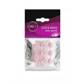 Прозрачная сквозная насадка на пенис с цветными шариками - Erowoman-Eroman - в Новом Уренгое купить с доставкой