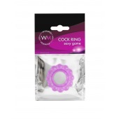 Лиловое эрекционное кольцо с 2 рядами стимулирующих шариков - Erowoman-Eroman - в Новом Уренгое купить с доставкой