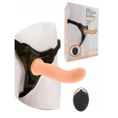 Женский вибрострапон со съемной насадкой и пультом ДУ - Erokay - купить с доставкой в Новом Уренгое