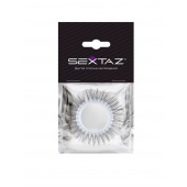 Круглое эрекционное кольцо с длинными «ресничками» - Sextaz - в Новом Уренгое купить с доставкой