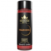Массажное масло с согревающим эффектом Massage Oil Warming - 100 мл. - HOT - купить с доставкой в Новом Уренгое