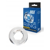 Прозрачное эрекционное кольцо-бублик - Sex Expert - в Новом Уренгое купить с доставкой