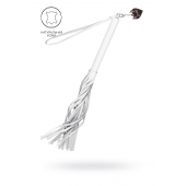 Белая кожаная плеть - 50 см. - Pecado - купить с доставкой в Новом Уренгое