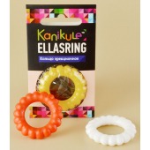 Цветное рельефное эрекционное кольцо Ellasring - Sitabella - в Новом Уренгое купить с доставкой