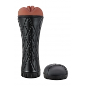 Коричневый мастурбатор-вагина Marly - Dream Toys - в Новом Уренгое купить с доставкой