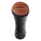 Коричневый мастурбатор-вагина Marly - Dream Toys - в Новом Уренгое купить с доставкой