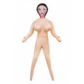 Телесная надувная секс-кукла с пышным бюстом - NMC - в Новом Уренгое купить с доставкой