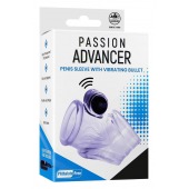 Прозрачная насадка на член Passion Advancer - NMC - в Новом Уренгое купить с доставкой