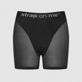 Трусики-шорты для фиксации насадок Strap-on-me Harness Lingerie Halo - size XS - Strap-on-me - купить с доставкой в Новом Уренгое