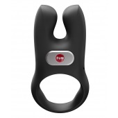 Черное эрекционное виброкольцо Nos - Fun Factory - в Новом Уренгое купить с доставкой