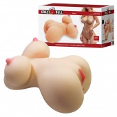 Телесный мастурбатор-торс Fiona - Baile - в Новом Уренгое купить с доставкой