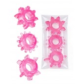 Комплект из трех розовых эрекционных колец - Erowoman-Eroman - в Новом Уренгое купить с доставкой