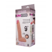 Фаллическая насадка Харнесс UNICOCK 9  - 24 см. - LOVETOY (А-Полимер) - купить с доставкой в Новом Уренгое
