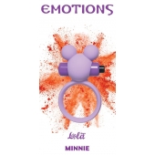Сиреневое эрекционное виброколечко Emotions Minnie - Lola Games - в Новом Уренгое купить с доставкой