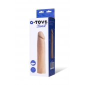 Реалистичная насадка с ярко выраженной головкой - 16,5 см. - A-toys - в Новом Уренгое купить с доставкой