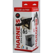 Насадка-фаллоимитатор на кожаных трусиках Harness Ultra Realistic 6,5  - 18,5 см. - LOVETOY (А-Полимер) - купить с доставкой в Новом Уренгое