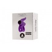 Эрекционное кольцо с подхватом мошонки и стимуляцией клитора Bullet Lastic Ring - Adrien Lastic - в Новом Уренгое купить с доставкой