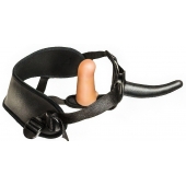 Женский страпон с вагинальной пробкой Woman Strap - 12 см. - LOVETOY (А-Полимер) - купить с доставкой в Новом Уренгое