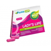 Возбуждающие капсулы Ladys Life - 14 капсул (0,35 гр.) - SuperCaps - купить с доставкой в Новом Уренгое