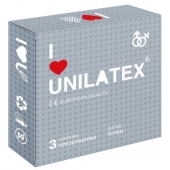 Презервативы с точками Unilatex Dotted - 3 шт. - Unilatex - купить с доставкой в Новом Уренгое