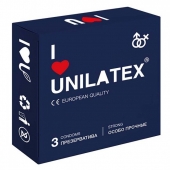 Ультрапрочные презервативы Unilatex Extra Strong - 3 шт. - Unilatex - купить с доставкой в Новом Уренгое