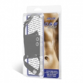 Кольцо на член и мошонку Cock Ring With 2  Ball Stretcher And Optional Weight Ring - BlueLine - в Новом Уренгое купить с доставкой