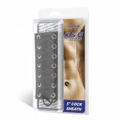 Сбруя на член на шнуровке 5  Cock Sheath - BlueLine - купить с доставкой в Новом Уренгое