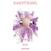 Розовое эрекционное виброколечко Emotions Minnie Light pink - Lola Games - в Новом Уренгое купить с доставкой