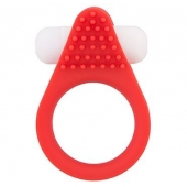 Красное эрекционное кольцо LIT-UP SILICONE STIMU RING 1 RED - Dream Toys - в Новом Уренгое купить с доставкой