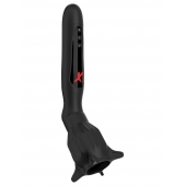 Чёрный вибростимулятор для головки члена с эффектом всасывания Vibrating Roto-Sucker - Pipedream - в Новом Уренгое купить с доставкой