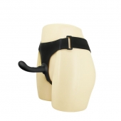 Страпон с изогнутой головкой Ultra Harness Curvy Dildo - 15,8 см. - Baile - купить с доставкой в Новом Уренгое
