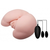 Вагина и анус с вибрацией CrazyBull Vagina and Anal - Baile - в Новом Уренгое купить с доставкой