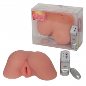 Малая вибровагина с одним любовным тоннелем - LOVETOY (А-Полимер) - в Новом Уренгое купить с доставкой