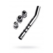 Металлический анальный душ с тремя насадками - ToyFa - купить с доставкой в Новом Уренгое