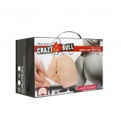 Вагина и попка с вибрацией CRAZY BULL - Baile - в Новом Уренгое купить с доставкой