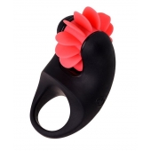 Чёрно-красное эрекционное виброкольцо Erotist - Erotist Adult Toys - в Новом Уренгое купить с доставкой