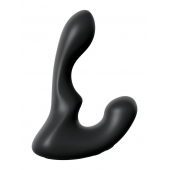 Черный анальный вибростимулятор P-Spot Milker - 14 см. - Pipedream - в Новом Уренгое купить с доставкой