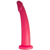 Розовый стимулятор простаты из геля - 18 см. - LOVETOY (А-Полимер) - в Новом Уренгое купить с доставкой