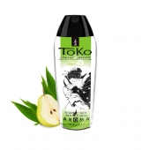 Интимный гель TOKO Pear   Exotic Green Tea с ароматом груши и зеленого чая - 165 мл. - Shunga - купить с доставкой в Новом Уренгое