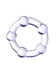 Фиолетовое эрекционное кольцо A-Toys - A-toys - в Новом Уренгое купить с доставкой