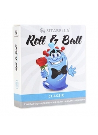 стимулирующий презерватив-насадка Roll   Ball Classic - Sitabella - купить с доставкой в Новом Уренгое