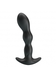 Черный анальный стимулятор простаты с вибрацией Special Anal Massager - 14,5 см. - Baile - в Новом Уренгое купить с доставкой