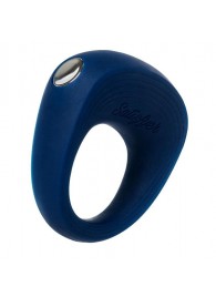 Синее эрекционное кольцо на пенис Satisfyer Ring 2 - Satisfyer - в Новом Уренгое купить с доставкой